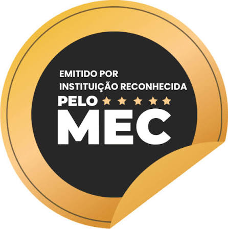 Emitido por instituição reconhecida pelo MEC